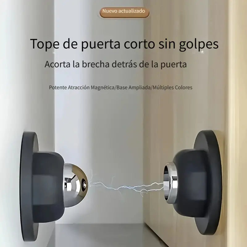 Tope de puerta magnético de silicona